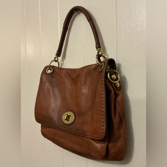 A Rare Vintage Coach Limited Edition Hamptons Brown Leather Large Handbag Bag - Picture 2 of 6